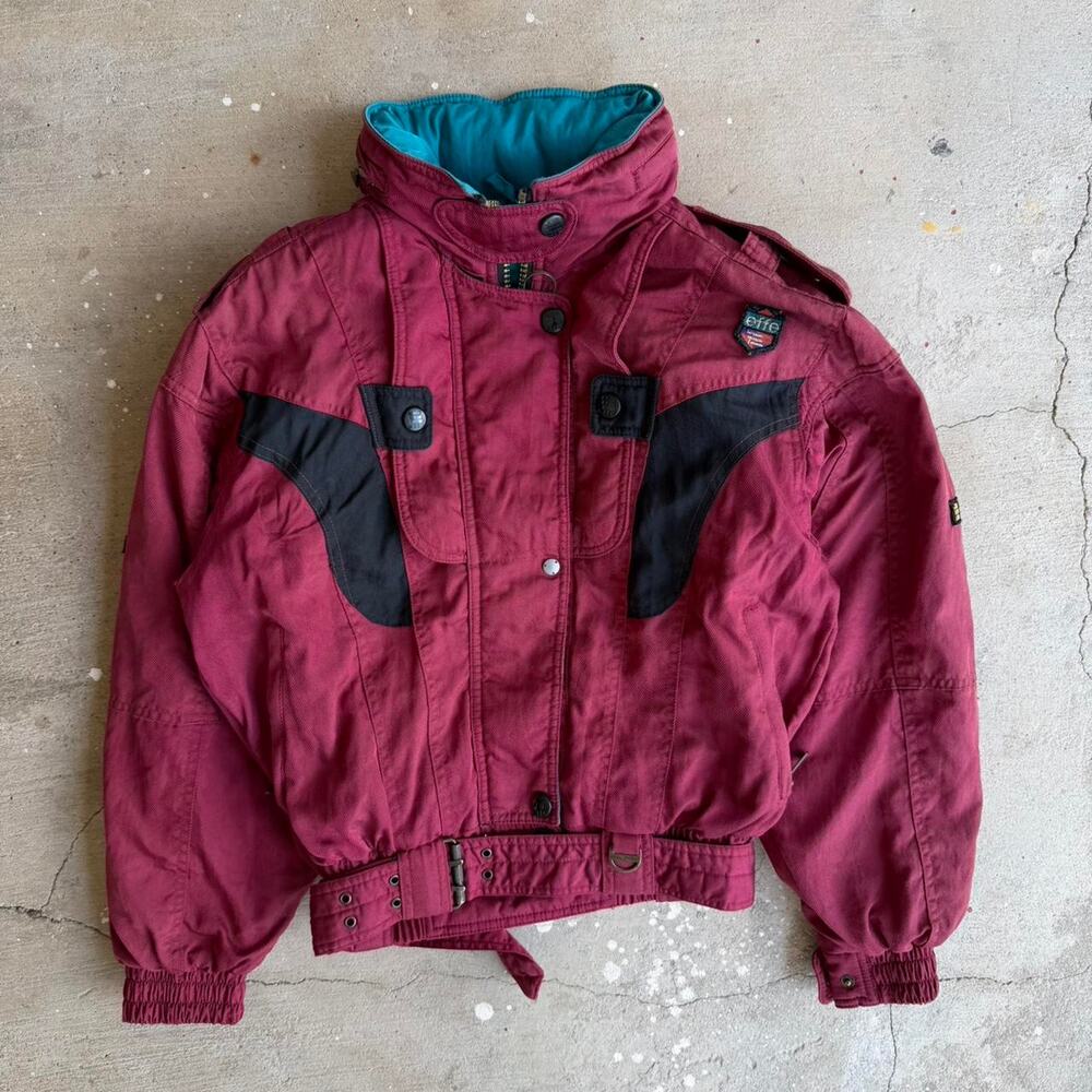 Vintage effe red‎ bomber jacket
